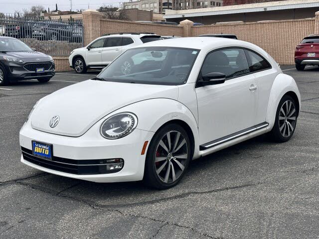 2012 Volkswagen Beetle White Turbo