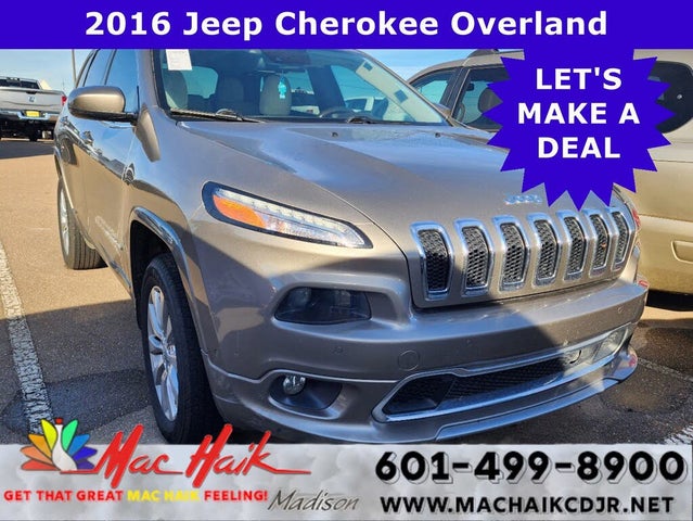 2016 Jeep Cherokee Overland 4WD