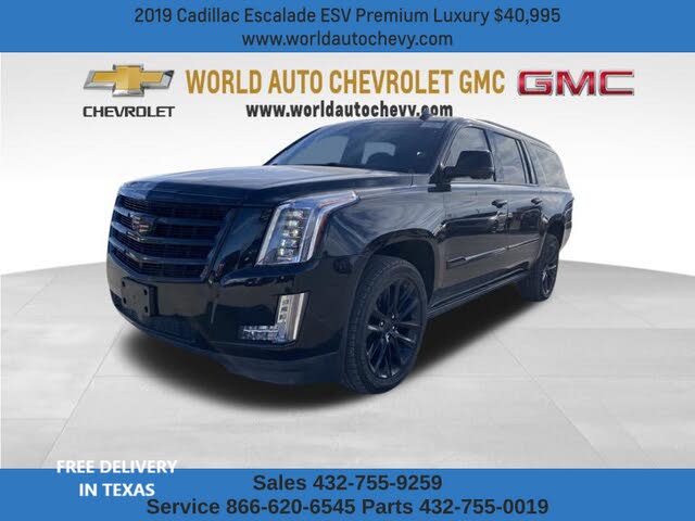 2019 Cadillac Escalade ESV Premium Luxury RWD