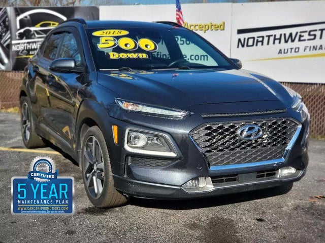 2018 Hyundai Kona Ultimate AWD with Lime Accent