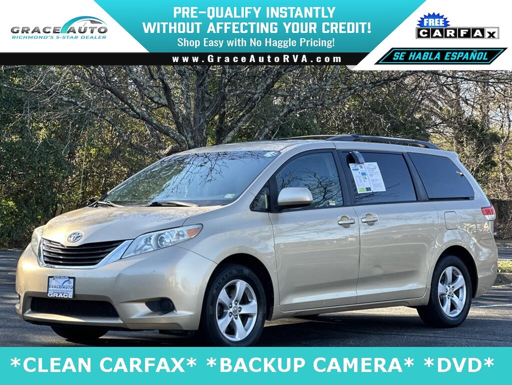 2012 toyota sienna sales awd