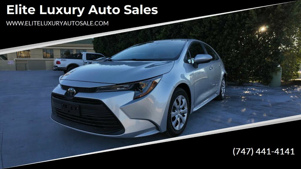 Used 2024 Toyota Corolla LE FWD for Sale in Los Angeles CA CarGurus