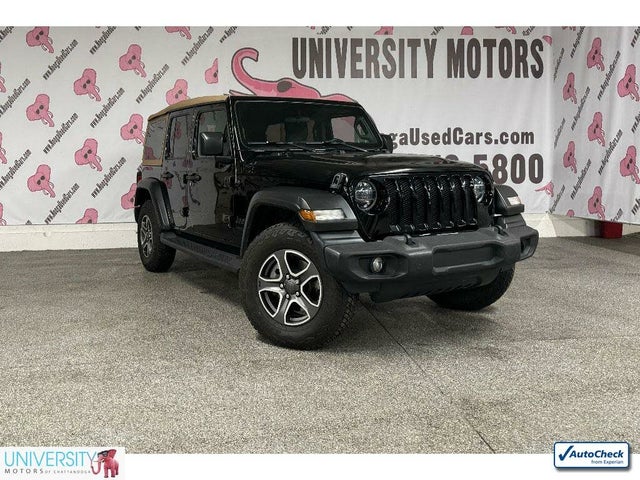 2020 Jeep Wrangler Unlimited Black and Tan 4WD