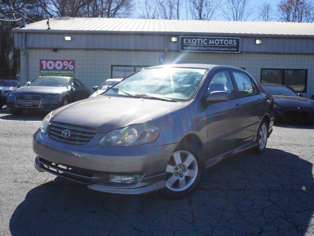 2003 toyota corolla s deals for sale