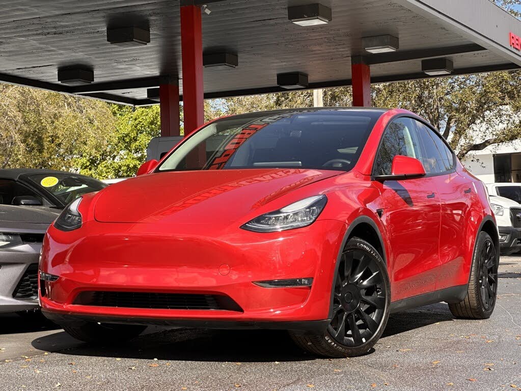 Used Red Tesla Model Y for Sale - CarGurus