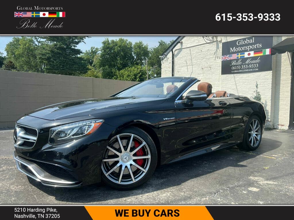 2018 s63 amg convertible deals for sale