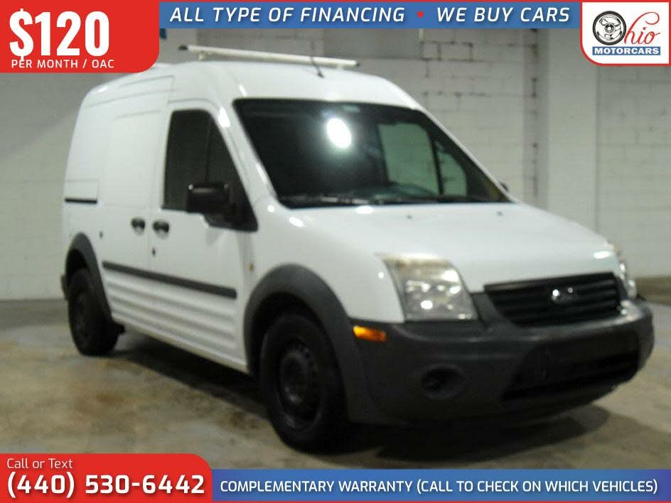 Used 2013 Ford Transit Connect Cargo XL FWD with Side and Rear