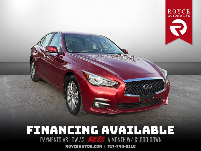 Used Red INFINITI Q50 for Sale - CarGurus