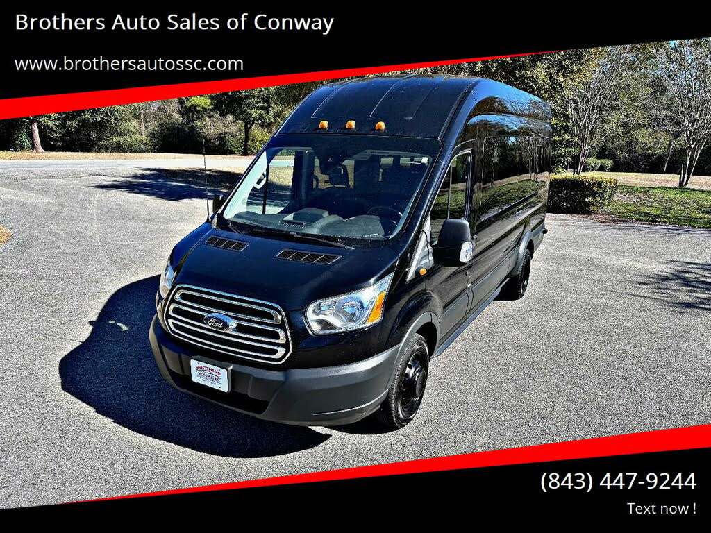 Used 2017 Ford Transit Passenger 350 HD XLT Extended High Roof LWB