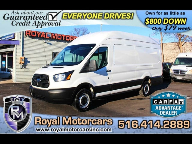 2019 Ford Transit Cargo 350 Extended High Roof LWB RWD with Sliding Passenger-Side Door