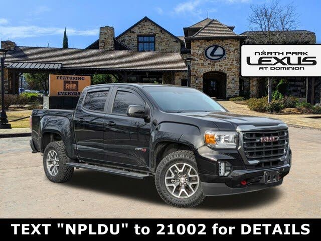 2022 GMC Canyon AT4 Crew Cab 4WD with Leather