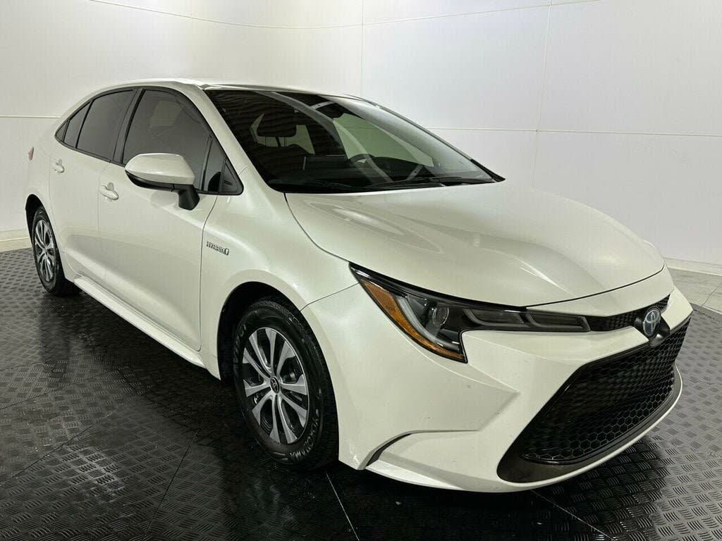 2021 toyota hotsell corolla hybrid used