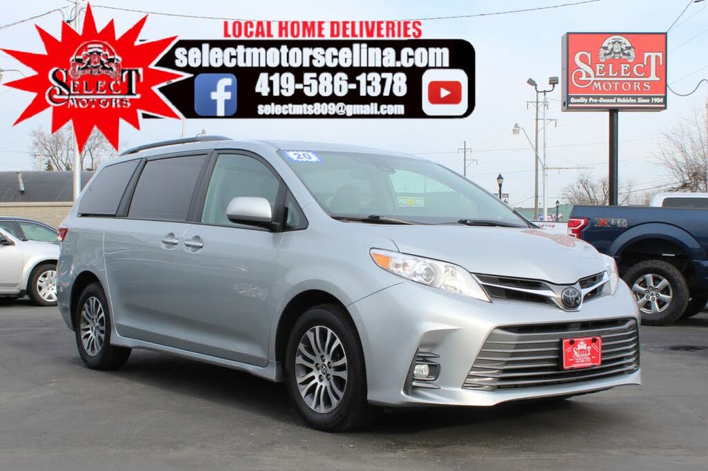 2020 toyota sienna 8 hot sale passenger