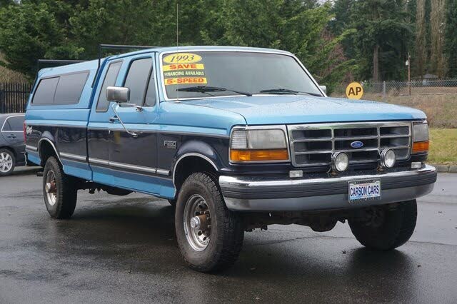 1993 Ford F-250 2 Dr XL 4WD Extended Cab LB