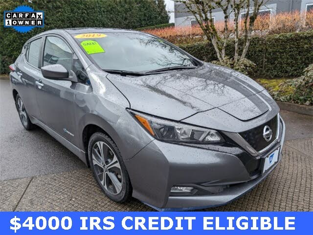 Used 2019 nissan leaf deals sv plus