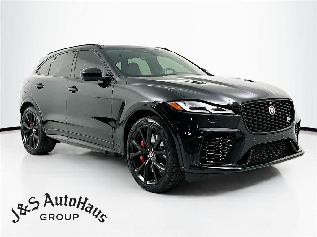 Used jaguar svr f pace deals