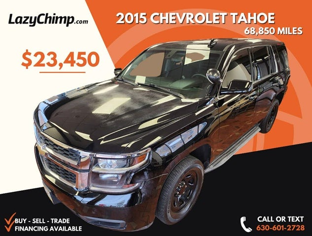 2015 Chevrolet Tahoe Police 4WD