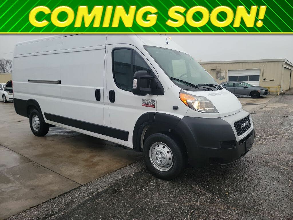 Used dodge promaster cargo vans sales for sale