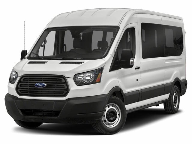 2019 Ford Transit Passenger 350 XLT Medium Roof LWB RWD with Sliding Passenger-Side Door