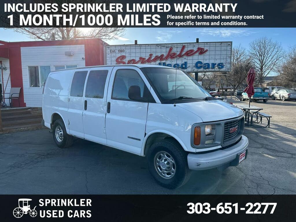 2003 gmc best sale cargo van