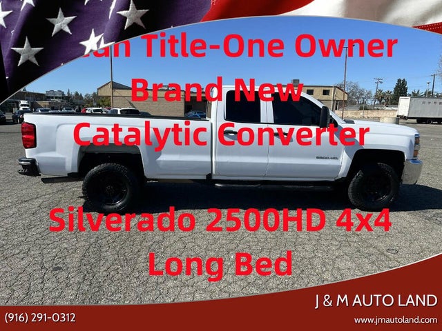 2017 Chevrolet Silverado 2500HD Work Truck Double Cab LB 4WD