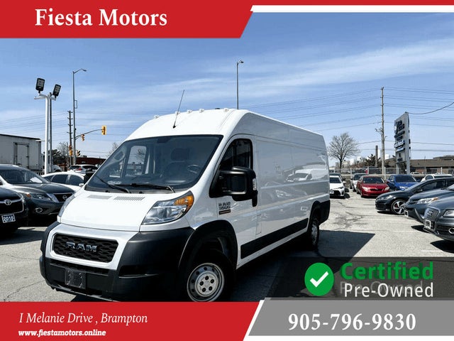 2019 RAM ProMaster 3500 159 High Roof Extended Cargo Van FWD with Window