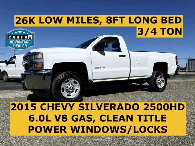 2015 Chevrolet Silverado 2500HD Work Truck LB RWD
