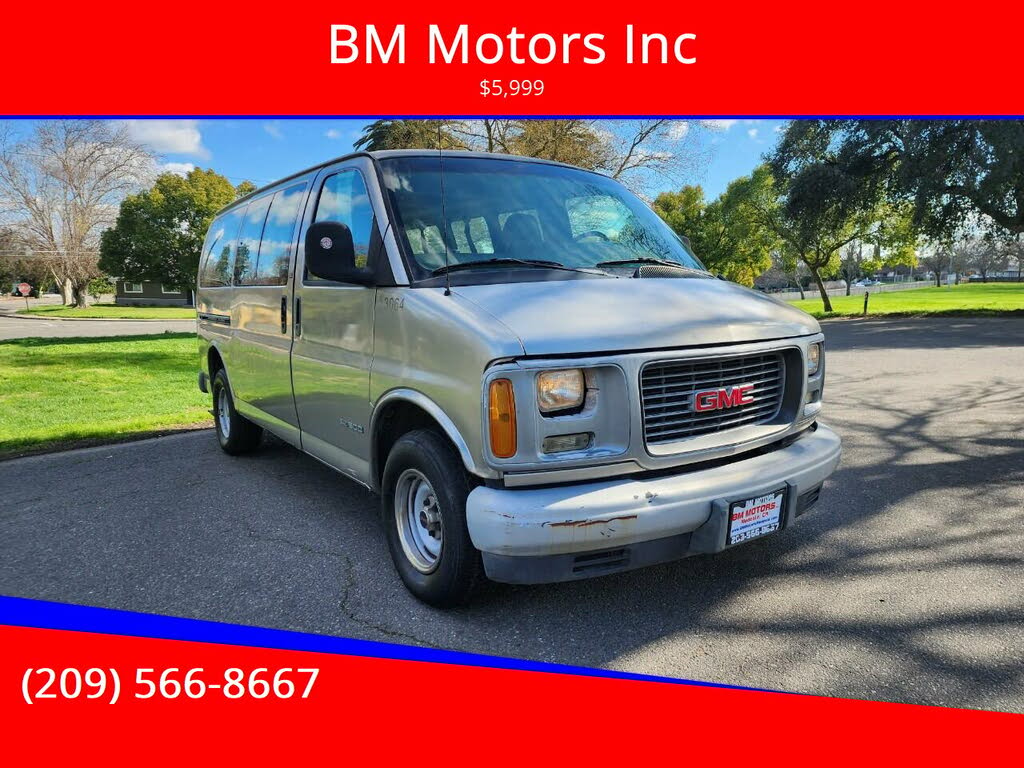 2000 gmc best sale savana passenger van