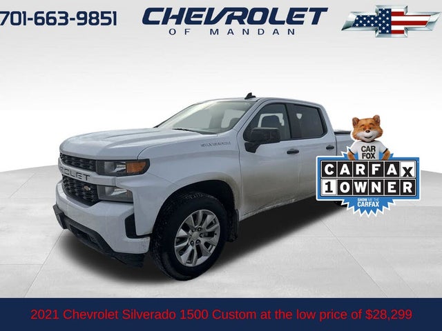 2021 Chevrolet Silverado 1500 Custom Crew Cab 4WD