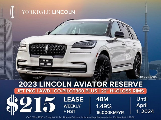 Lincoln Aviator Reserve AWD 2023