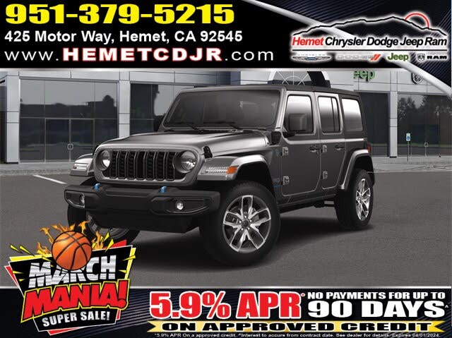 New jeep wrangler store unlimited for sale