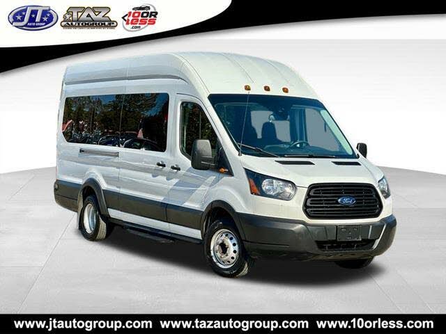 2019 Ford Transit Passenger 350 HD XL Extended High Roof LWB DRW RWD with Sliding Passenger-Side Door