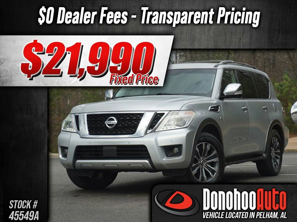 Used 2018 Nissan Armada for Sale in Tuscaloosa AL with Photos