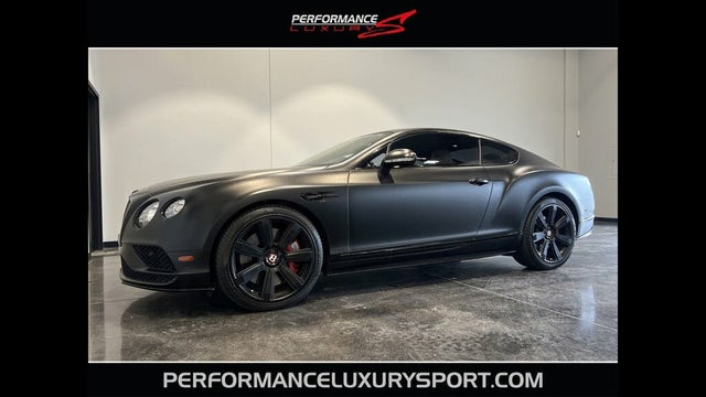 2017 Bentley Continental GT V8 S AWD