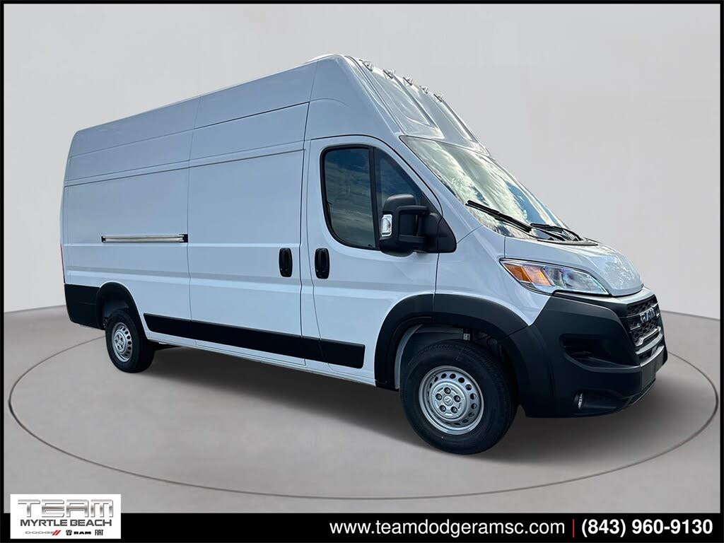 2024 RAM ProMaster 3500 Tradesman 159 Super High Roof Extended Cargo Van without Passenger Seat FWD