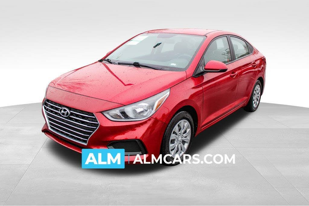 Hyundai accent deals red 2020