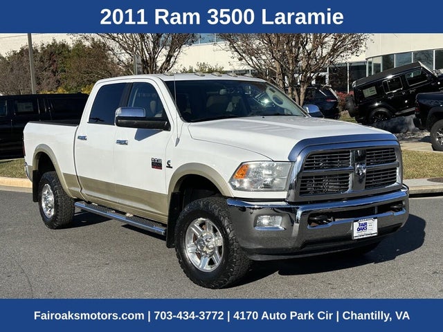 2011 RAM 3500 Laramie Crew Cab 6.3 ft. Bed 4WD