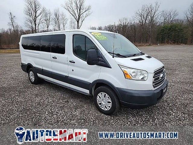 2015 Ford Transit Passenger 350 XLT Low Roof LWB RWD with 60/40 Passenger-Side Doors