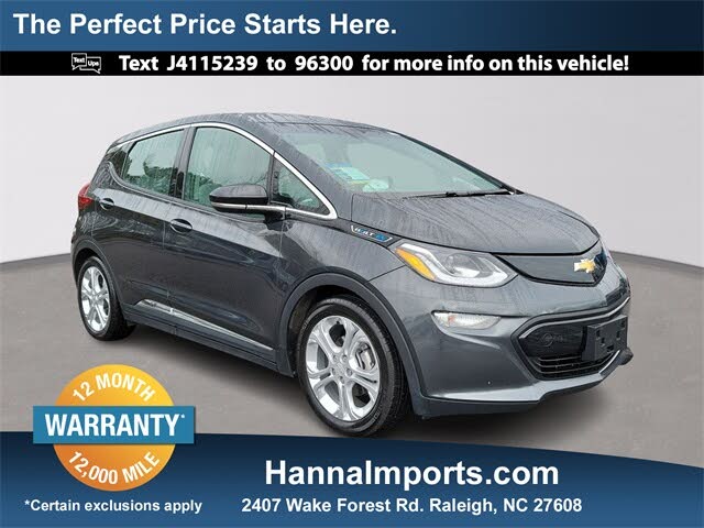 Chevy bolt deals price used