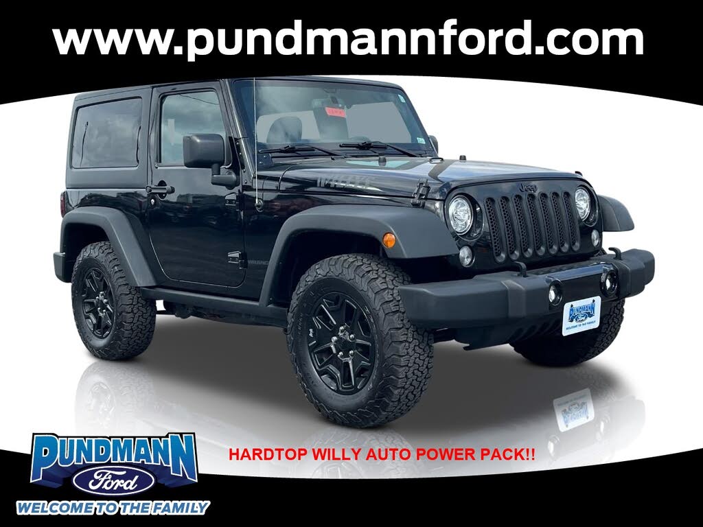 2016 jeep wrangler willys discount