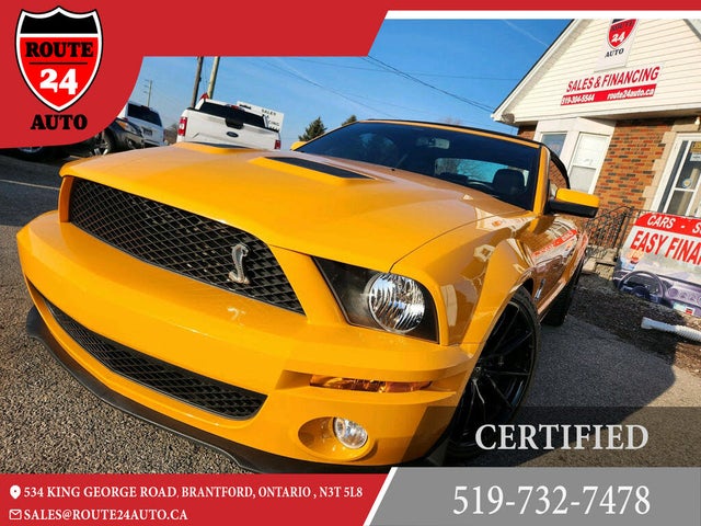 Ford Mustang Shelby GT500 Convertible RWD 2007