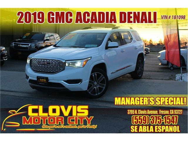 2019 GMC Acadia Denali AWD
