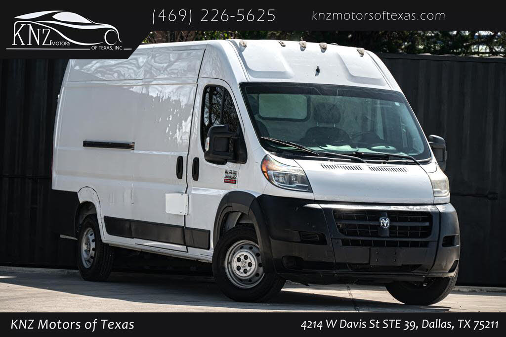 Used ram promaster 159 sales high roof