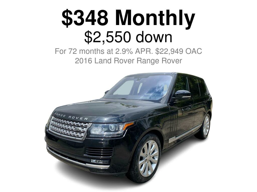 Used Land Rover Range Rover for Sale (with Photos) - CarGurus