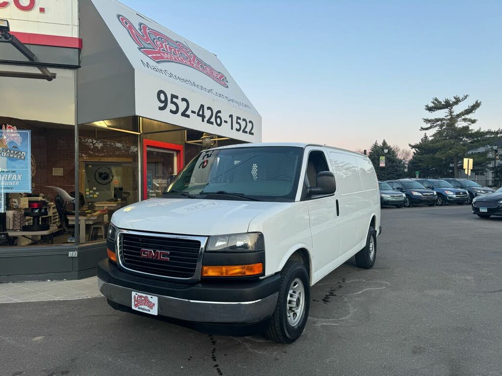 2018 gmc savana cargo sales van