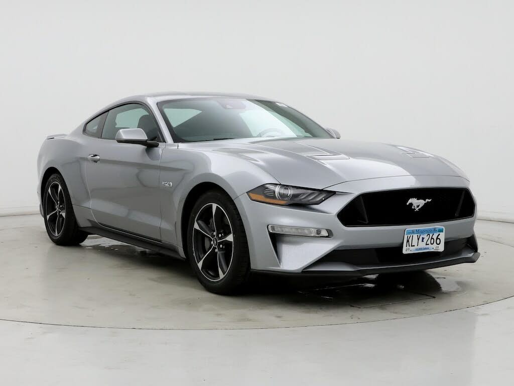 Los Angeles, California USA - April 14, 2021: ford mustang GT