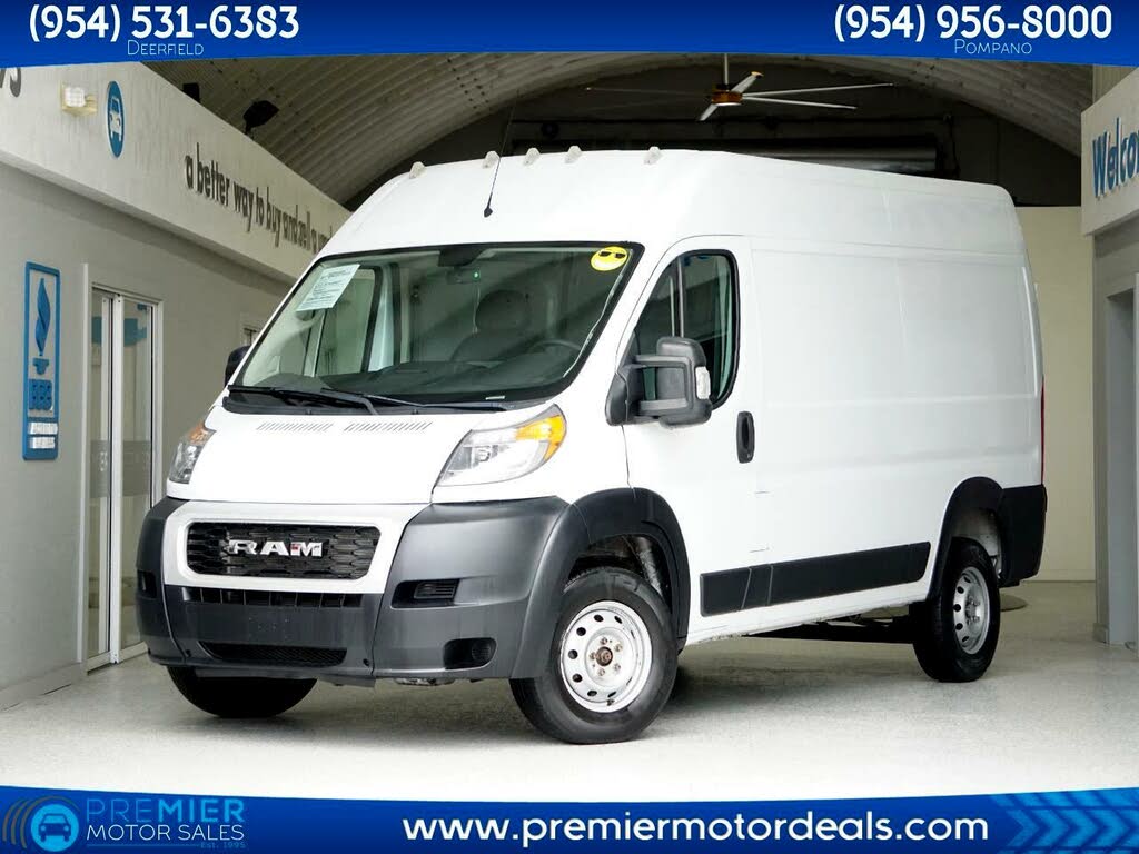 2020 ram promaster cargo van 1500 hot sale high roof