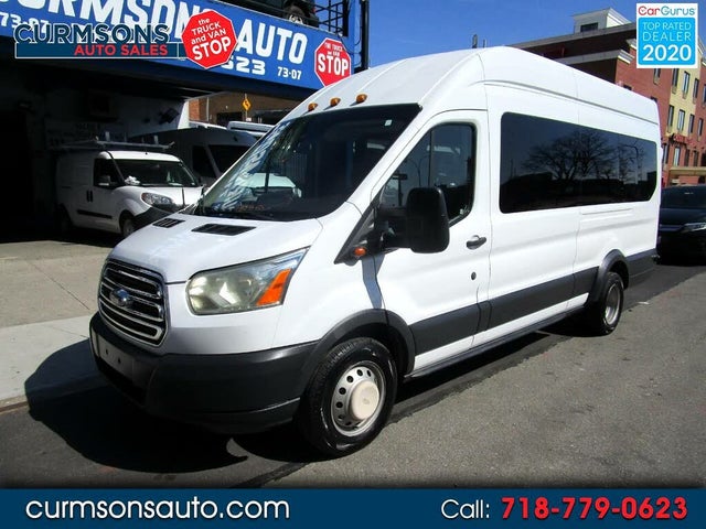 2015 Ford Transit Passenger 350 HD XLT Extended High Roof LWB DRW RWD with Sliding Passenger-Side Door