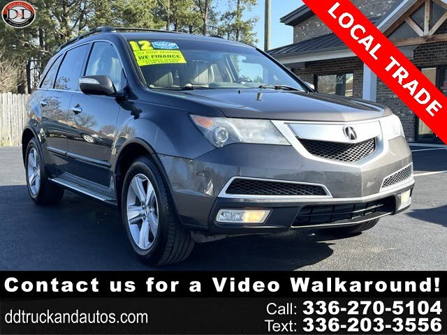 Used 2012 Acura MDX SH-AWD with Technology Package for Sale (with