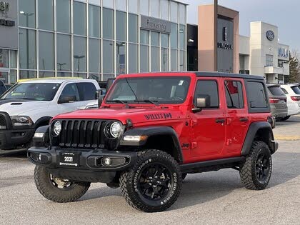 Jeep Wrangler Unlimited Willys 4WD 2021